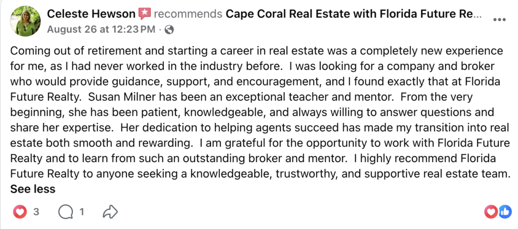 Agent Review of working at Florida Future Realty