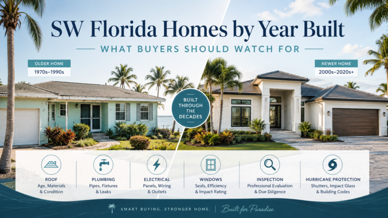 Home Construction By Age in SW Florida